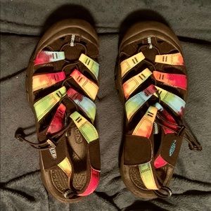 Limited edition Keen tie dye